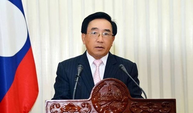 Primer ministro de Laos inicia visita oficial a Vietnam hinh anh 1