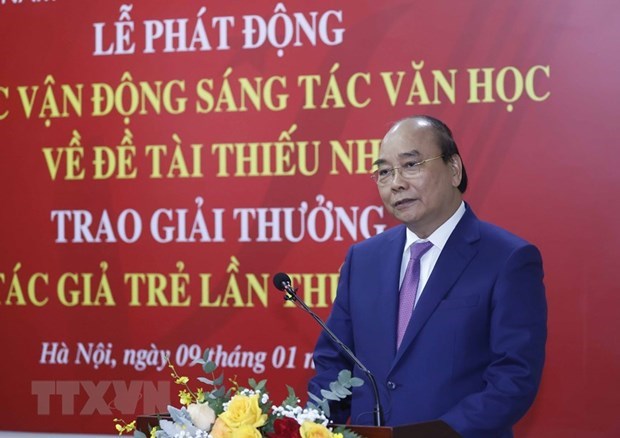Destacan papel de escritores vietnamitas en la construccion y defensa nacional hinh anh 1