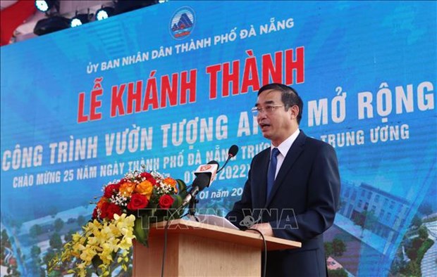 Inaugura ciudad vietnamita de Da Nang parque APEC hinh anh 2