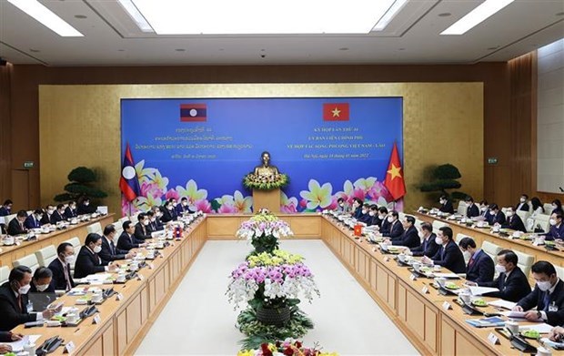 Vietnam y Laos firman acuerdos de cooperacion hinh anh 1