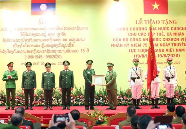 Promueven Vietnam y Laos cooperacion en seguridad publica hinh anh 3