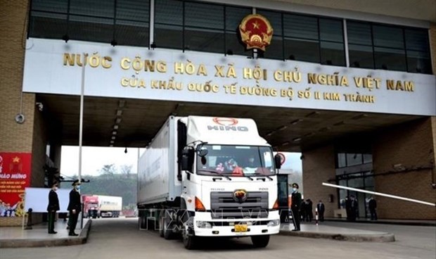 Autorizan despacho aduanero a frutas frescas en fronteras vietnamita y china hinh anh 1