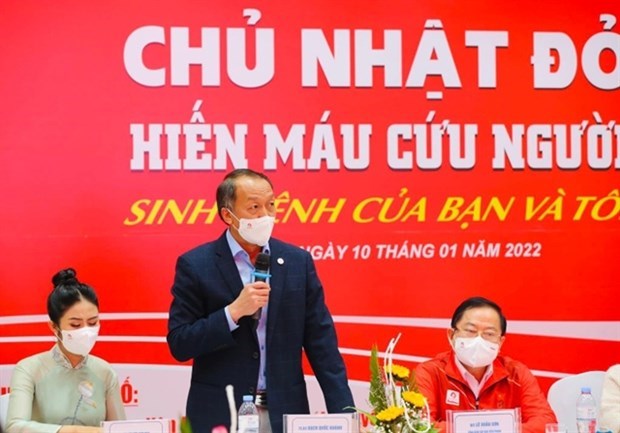 Lanzan campana de donacion de sangre en Vietnam en 2022 hinh anh 1