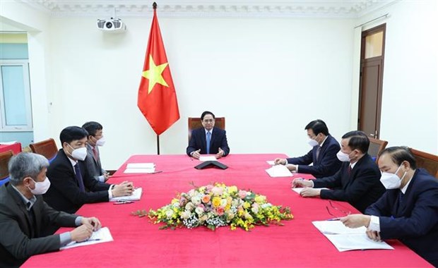 Primer ministro de Vietnam mantiene conversacion telefonica con su homologo chino hinh anh 2