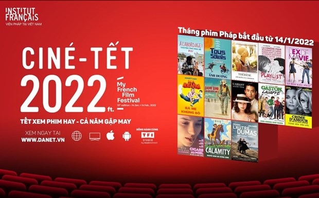Vietnamitas disfrutaran del cine frances gratis durante el Tet hinh anh 1