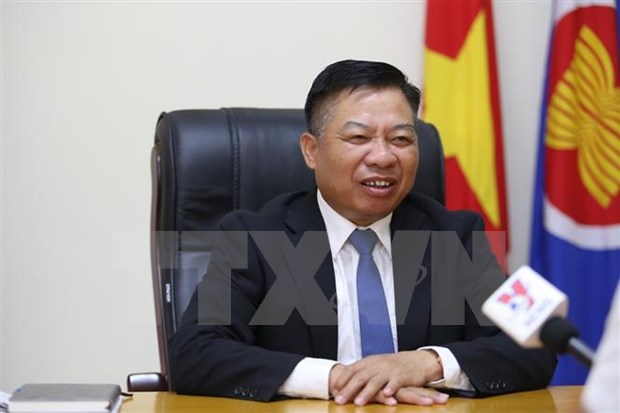 Visita de canciller vietnamita a Camboya agilizara intercambios bilaterales hinh anh 2