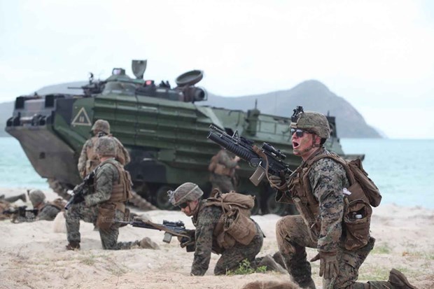 Tailandia y Estados Unidos reducen ejercicio militar multinacional debido a Omicron hinh anh 1