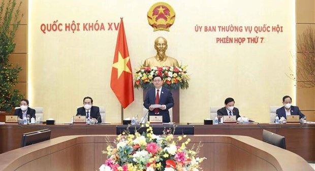 Inauguran septima reunion del Comite Permanente de la Asamblea Nacional de Vietnam hinh anh 1