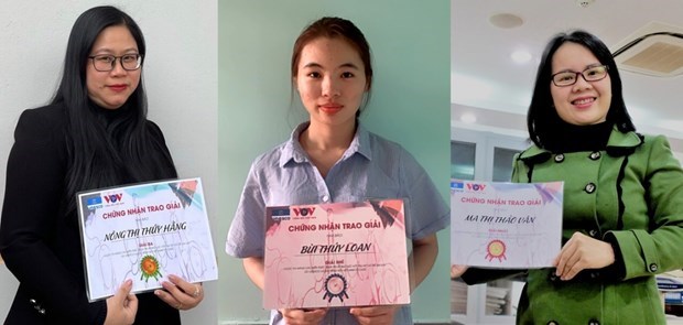 Premian a ganadores del concurso de reportajes sobre violencia de genero en Vietnam hinh anh 1