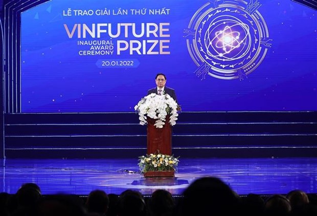 Primer ministro vietnamita aprecia contribuciones de cientificos al desarrollo de la humanidad hinh anh 3