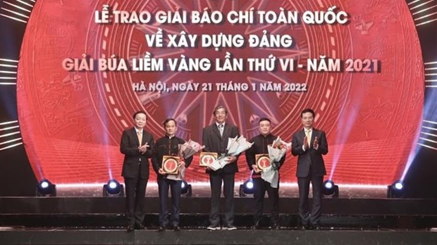 VNA entre organos periodisticos honrados en el Premio nacional sobre construccion partidista hinh anh 3