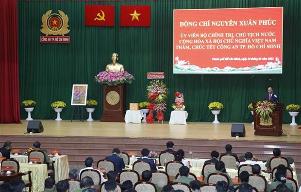 Presidente vietnamita urge a garantizar seguridad social en ocasion del Tet hinh anh 4