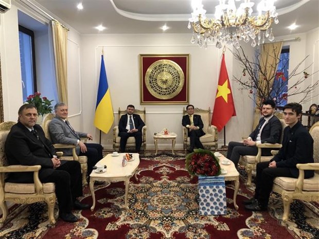 Vietnam y Ucrania fomentan cooperacion bilateral hinh anh 1