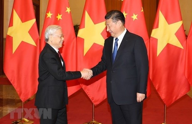 Vietnam y China intercambian felicitaciones en visperas del Ano Nuevo Lunar hinh anh 1