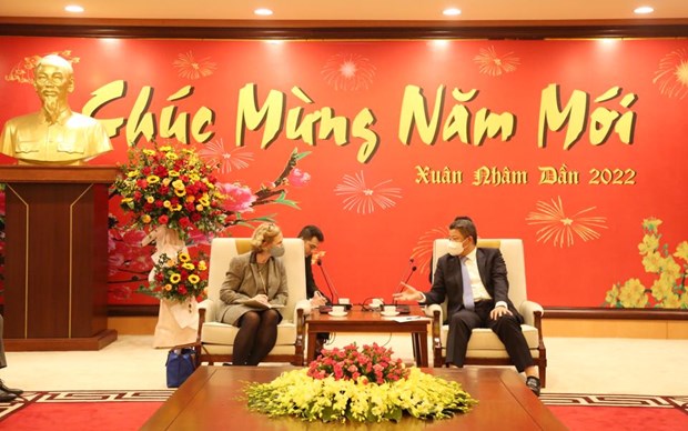 Hanoi apoya actividades de expansion e inversion de empresas estadounidenses hinh anh 1