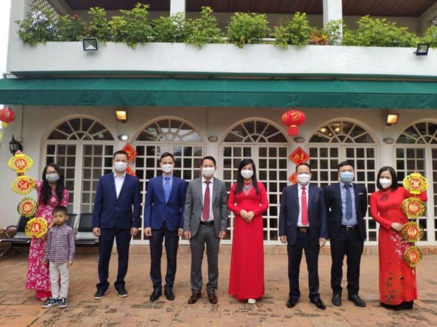Embajada de Vietnam en Venezuela celebra el Tet hinh anh 1