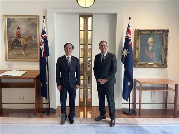Australia dispuesta a fomentar relaciones con Vietnam hinh anh 1