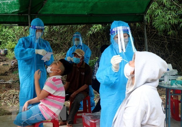 Provincia vietnamita refuerza medidas preventivas ante aumento de casos del COVID-19 hinh anh 1