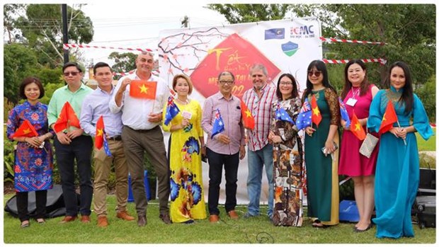 Vietnamitas en Chile y Australia se reunen con motivo del Tet hinh anh 2