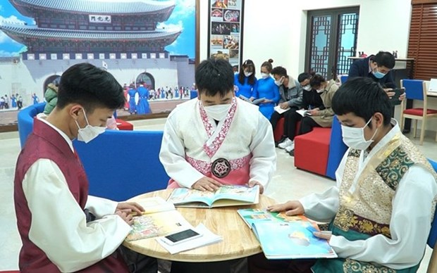 Universidad vietnamita difunde la cultura surcoreana hinh anh 1