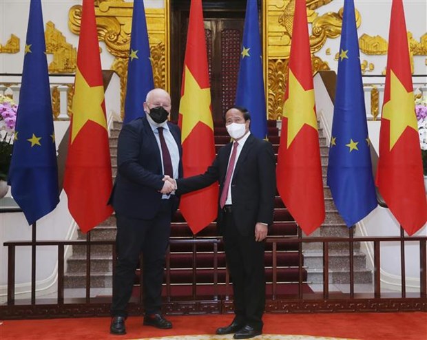 Destaca Comision Europea asociacion y cooperacion integral con Vietnam hinh anh 2