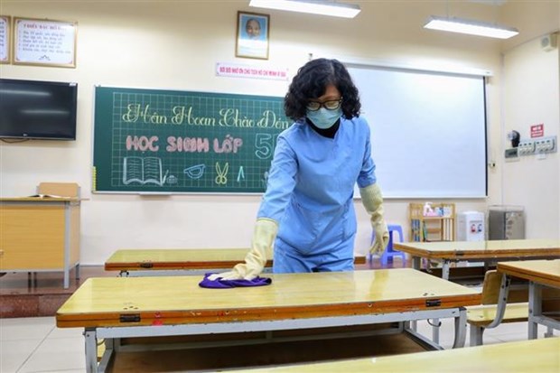Hanoi pospone reapertura de algunas escuelas en distritos urbanos hinh anh 1
