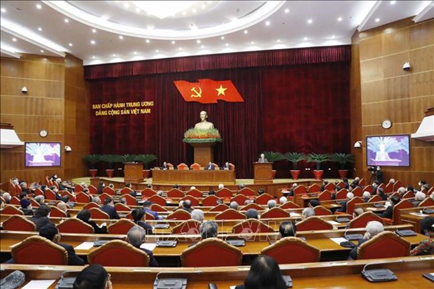 Buro Politico se reune con exdirigentes del Partido y Estado de Vietnam hinh anh 1