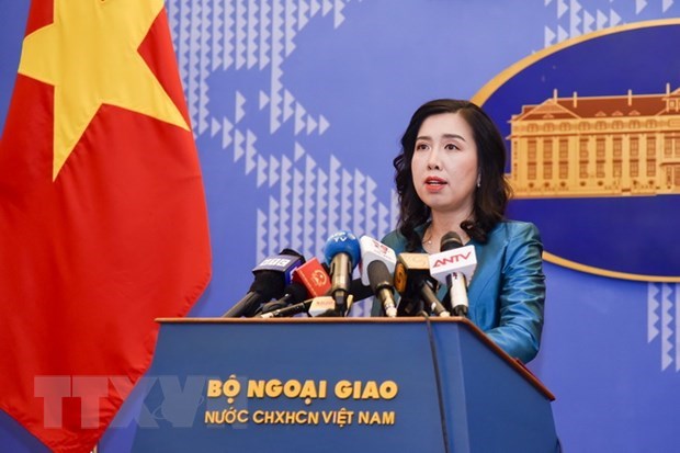 Vietnam por garantizar la seguridad de connacionales en Ucrania hinh anh 1