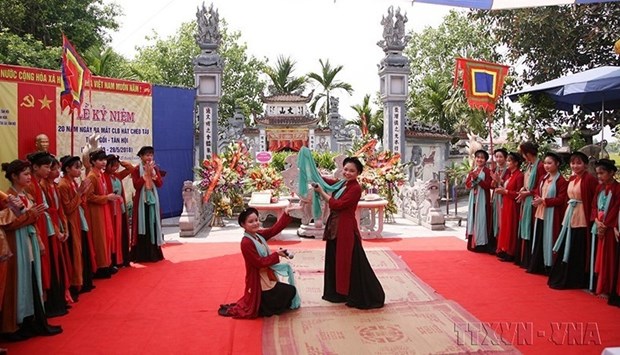 Hanoi moviliza recursos sociales para preservar patrimonios culturales inmateriales hinh anh 1