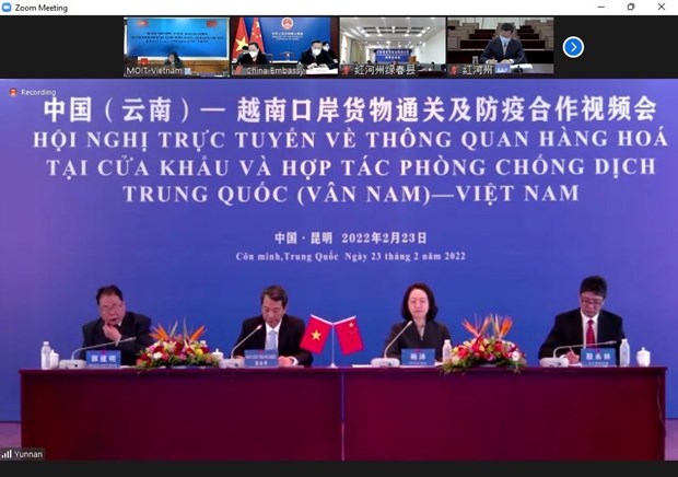 Vietnam y China cooperan en facilitar despacho aduanero en puerta fronteriza hinh anh 2