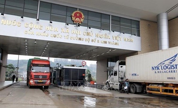 Vietnam y China cooperan en facilitar despacho aduanero en puerta fronteriza hinh anh 1