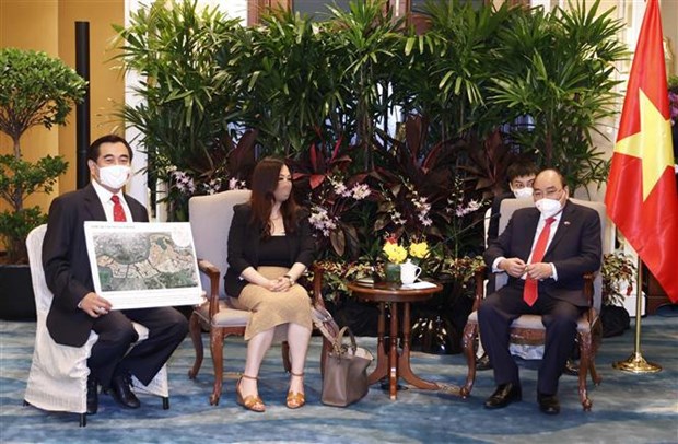 Vietnam estimula la inversion en desarrollo sostenible, dice presidente hinh anh 3
