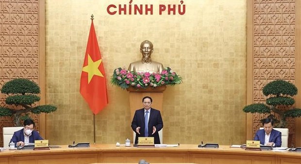 Gobierno de Vietnam analiza situacion socioeconomica nacional hinh anh 1
