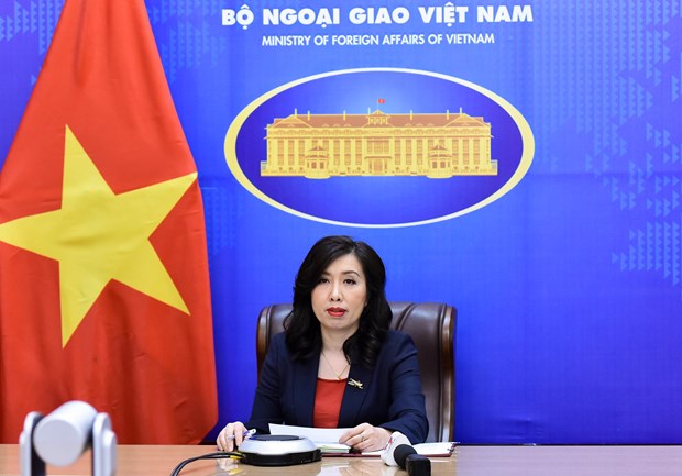 Aplaude Vietnam dialogo entre delegaciones de Rusia y Ucrania hinh anh 1
