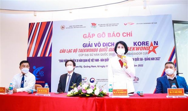 Torneo de taekwondo conmemora relaciones Vietnam-Corea del Sur hinh anh 2
