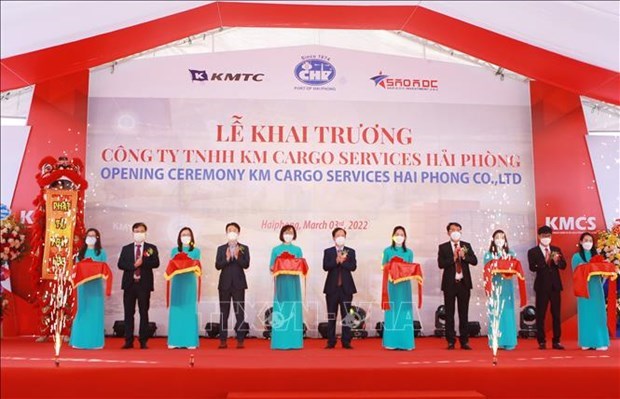 Establecen nuevo centro logistico en ciudad vietnamita de Hai Phong hinh anh 1