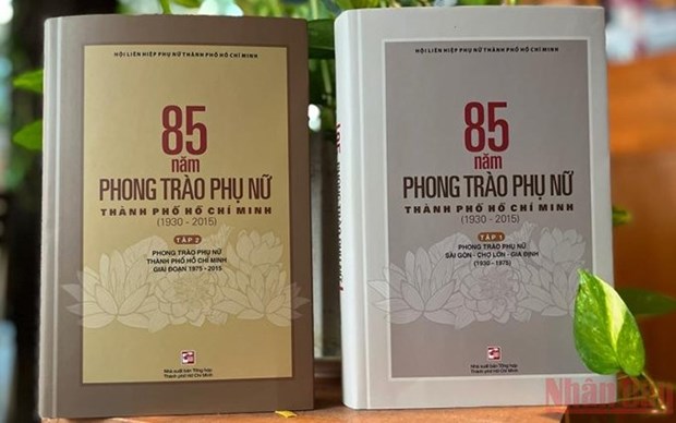 Presentan en Ciudad Ho Chi Minh libros sobre movimiento femenino local hinh anh 1