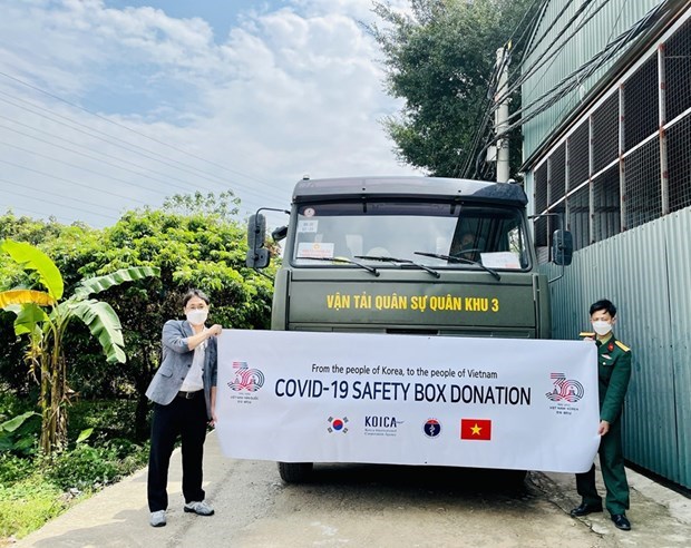 KOICA continua suministrando insumos para vacunacion contra el COVID-19 en Vietnam hinh anh 1
