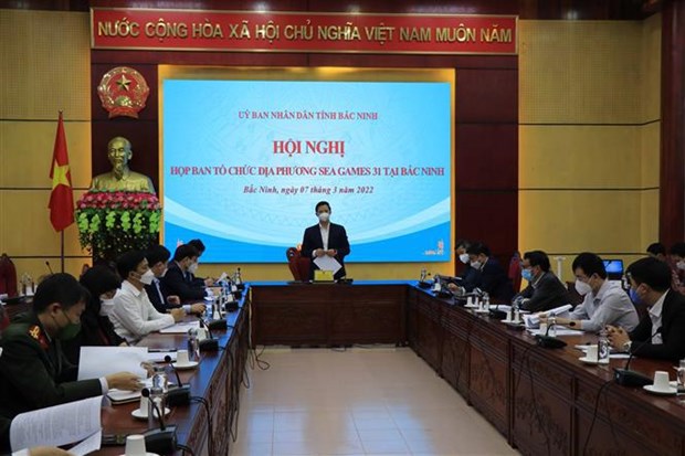 Localidades vietnamitas aceleran preparaciones para SEA Games 31 hinh anh 2