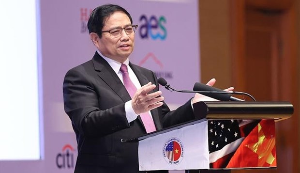 Llaman a empresas de Vietnam y Estados Unidos a promover cooperacion comercial hinh anh 1