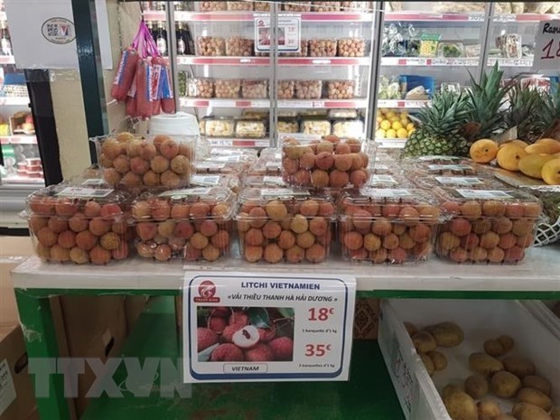 Productos agricolas vietnamitas con perspectivas en mercado frances hinh anh 1
