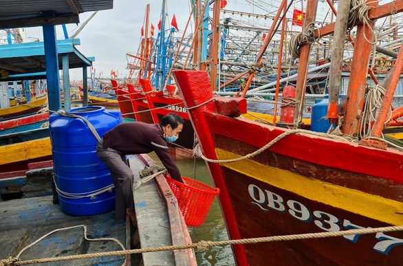 Pescadores vietnamitas participan en trabajo de proteccion ambiental hinh anh 1