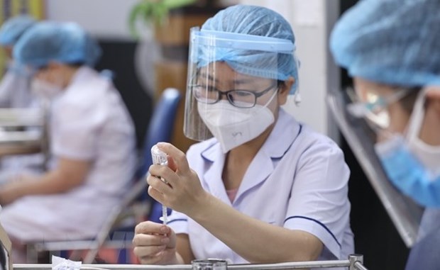 Mirada retrospectiva a logros de Vietnam tras un ano del despliegue de mayor campana de vacunacion hinh anh 1