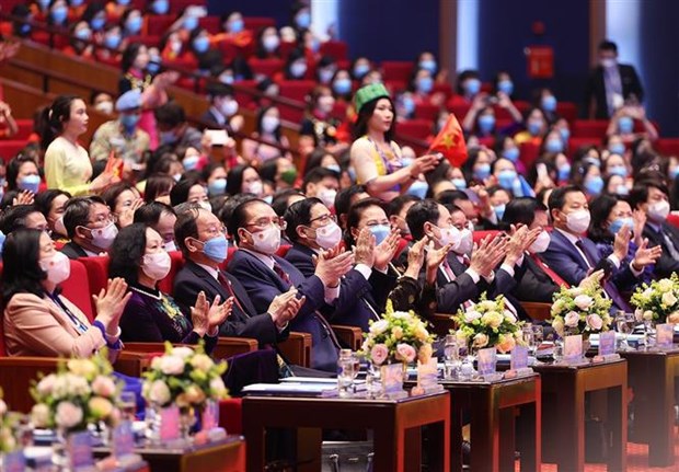Inauguran en Vietnam XIII Congreso Nacional de las Mujeres hinh anh 3