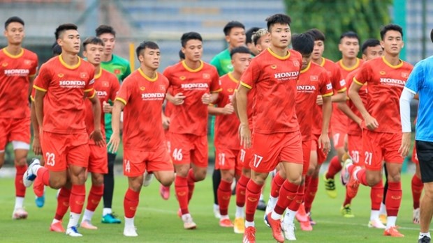 Anuncian lista de jugadores de seleccion sub-23 de Vietnam para SEA Games 31 hinh anh 1