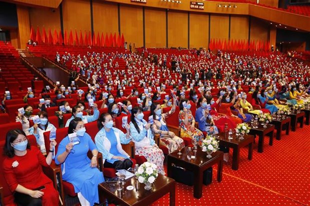 XIII Congreso Nacional de las Mujeres de Vietnam culmina con exito hinh anh 2