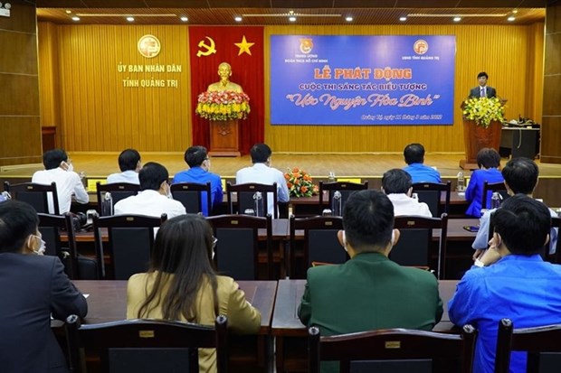 Lanzan concurso de diseno de simbolo de paz en Vietnam hinh anh 1