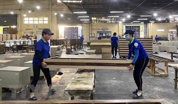 Vietnam fija meta de ingresar 18 mil 500 millones de dolares para exportacion de madera en 2025 hinh anh 1