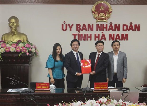 Grupo vietnamita FPT obtiene permiso para construir complejo educativo en provincia de Ha Nam hinh anh 1
