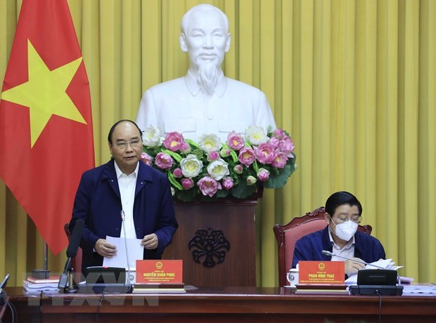 Presidente vietnamita exige acelerar proyecto de construccion del Estado de derecho hinh anh 1